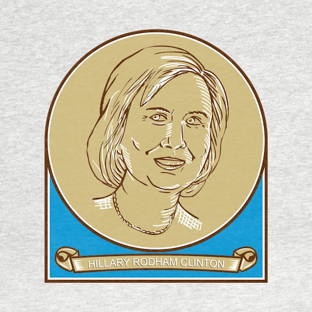 Hillary Clinton 2016 Democrat Candidate by retrovectors